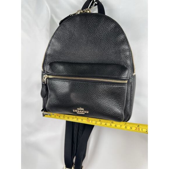 Coach Mini Charlie backpack, specifically the F38263 model $295 first owner - Picture 13 of 13